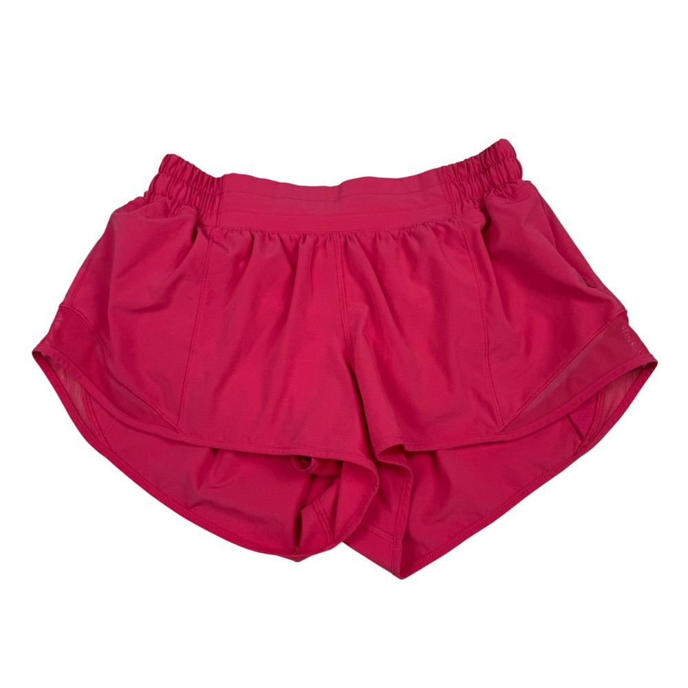 Lululemon Hotty Hot High-Rise Lined Short 2.5" Pink Size 8 Running Athletic